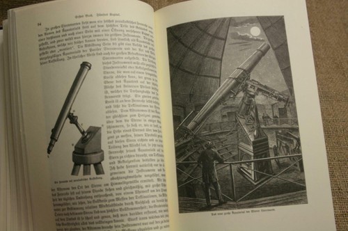 Altes fachbuch himmelskunde - altes,