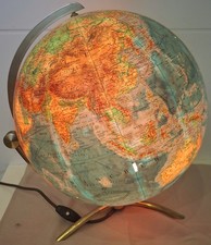 Alter Glas Globus mit