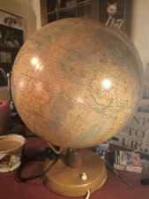 GROSSER DDR Leuchtglobus