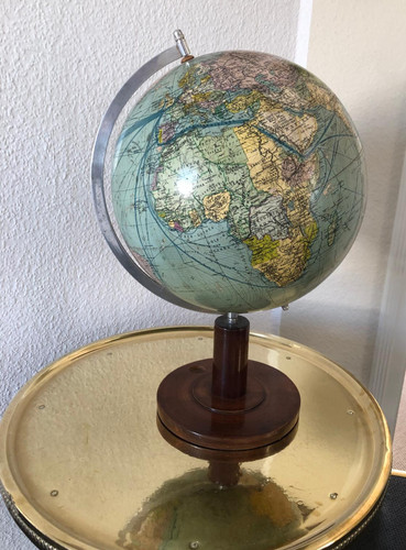 Antiker globus 1930er jahre - antiker,