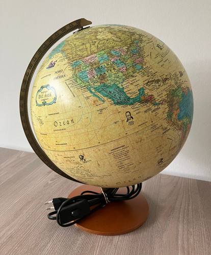 Scanglobe globus mit licht - globus,