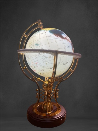 Motorisierter world globe mit - motorisierter,