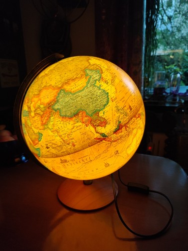 Globus beleuchtet scanglobe - globus,