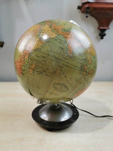 Globus glas beleuchtet vor - glas,