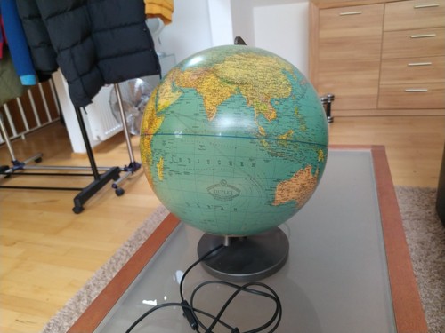 Vintage globus vom columbus - vintage,