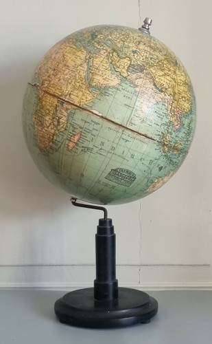 Vintage globus columbus - globus, verlag